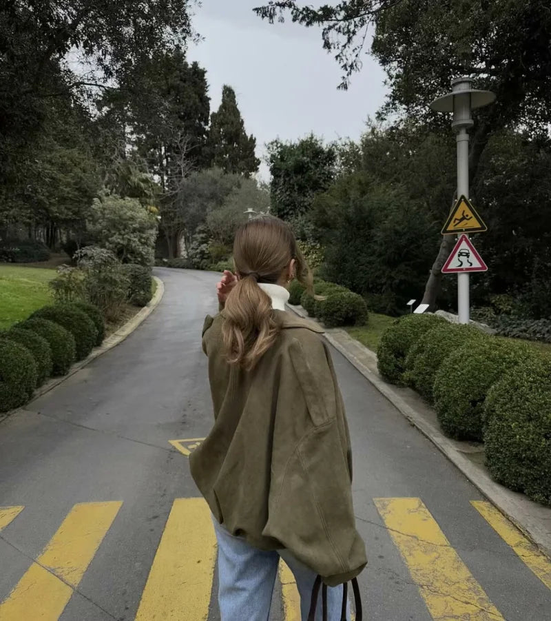 The Aviator | Casual Tat-Weave Jacket for Women