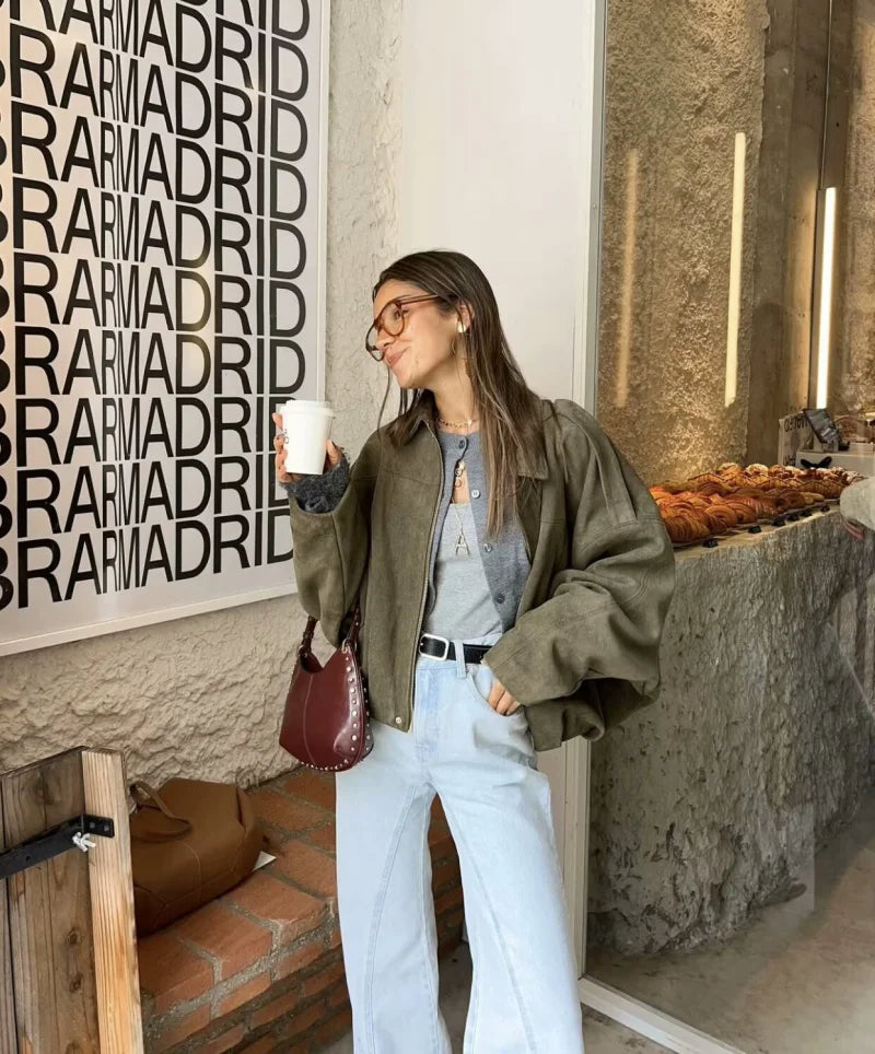 The Aviator | Casual Tat-Weave Jacket for Women
