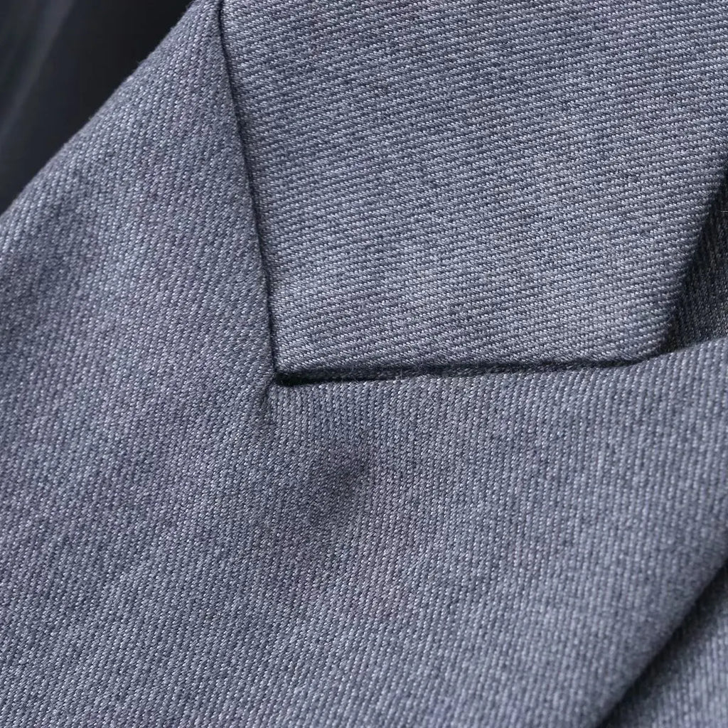 PB&ZASpring/Summer 2023 New Commuting Loose Leisure Fashion Suit Lapel Loose Double Breasted Blazer