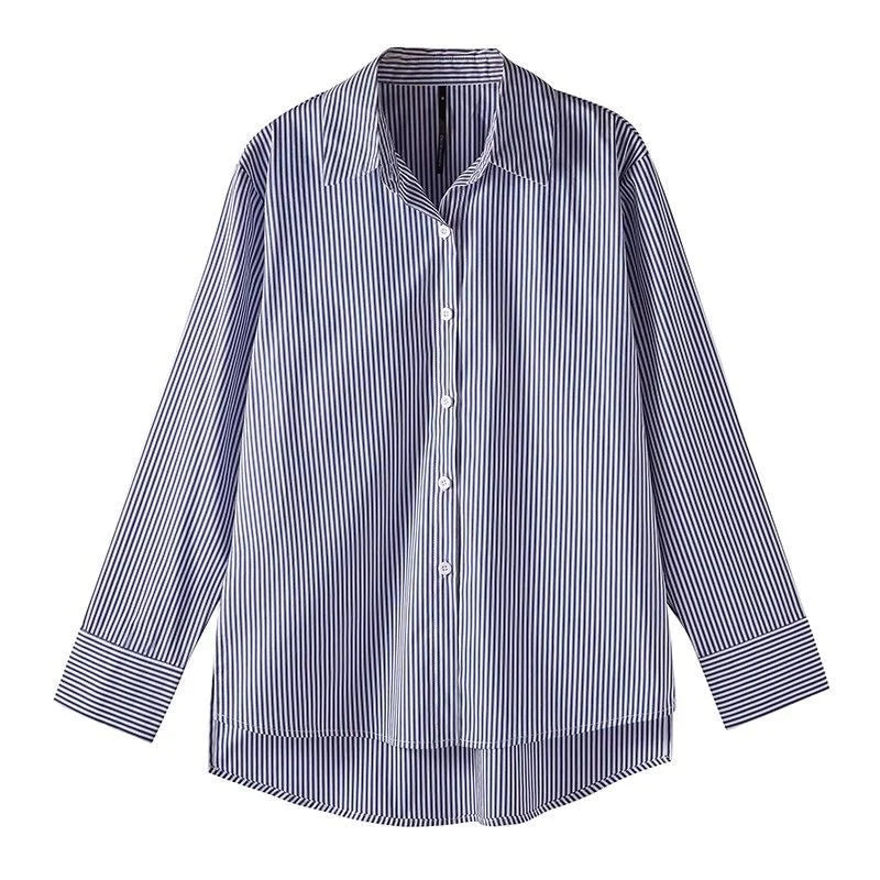 The Relaxed Stripe | Casual Loose-Fit Shirt