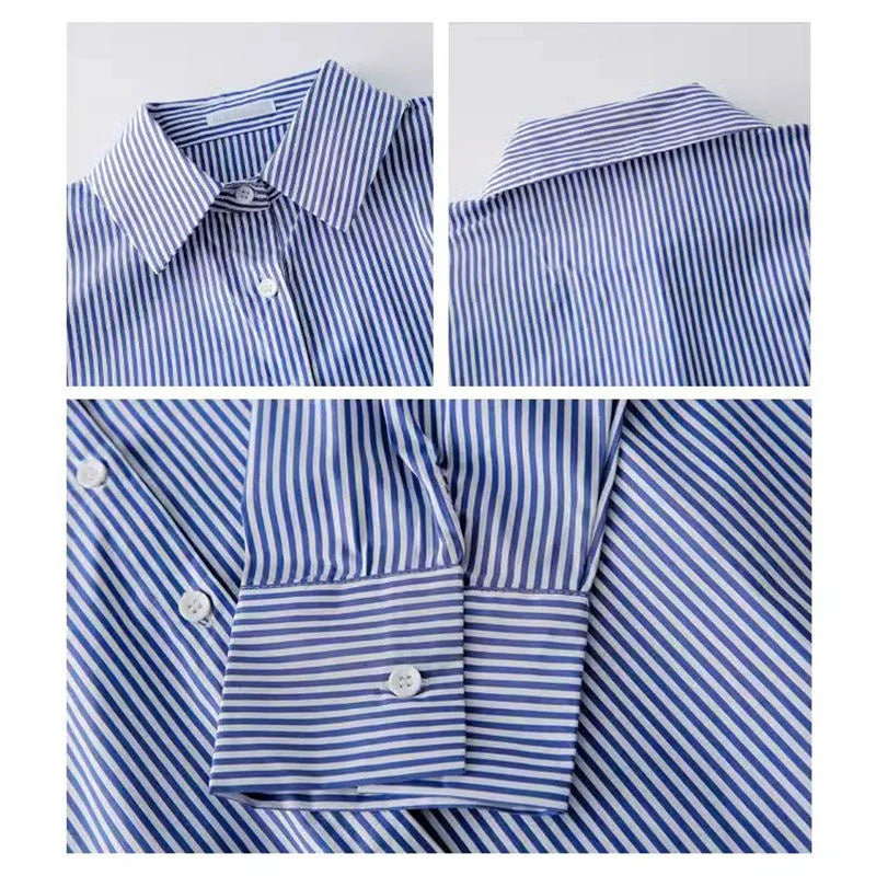 The Relaxed Stripe | Casual Loose-Fit Shirt
